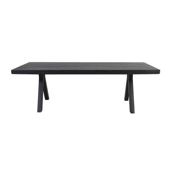 Černý jídelní stůl 100x240 cm Muden – Light & Living