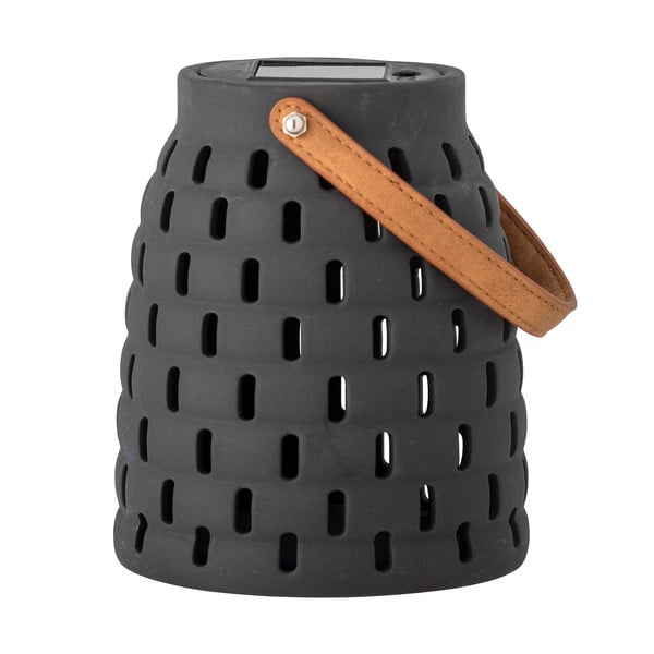 Černá solární LED lucerna (výška 18 cm) Treillis – Bloomingville