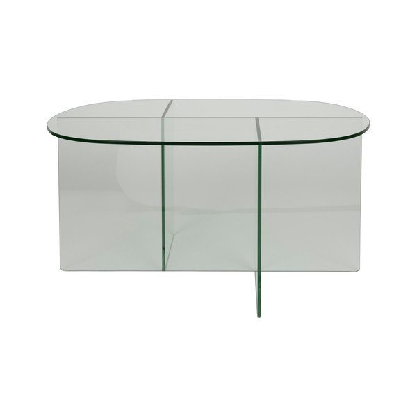 Skleněný konferenční stolek 60x80 cm Linea – Zuiver-image-2