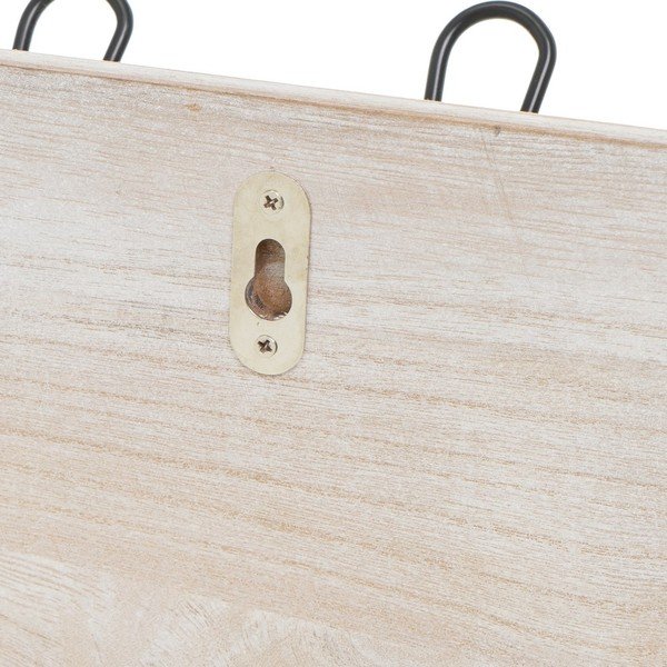 Nástěnný věšák z masivu pavlovnie – Casa Selección-image-2