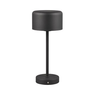 Matně černá LED stmívatelná stolní lampa (výška 30 cm) Jeff – Trio