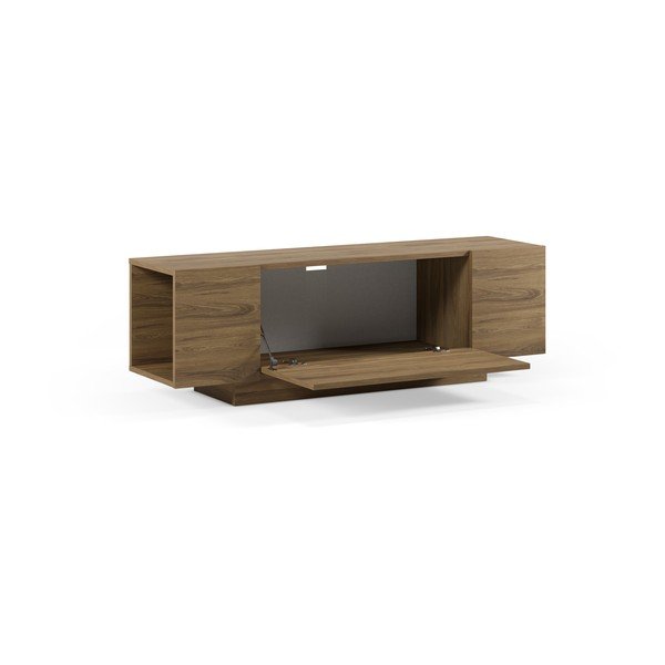 TV stolek v dekoru dubu v přírodní barvě 140x45x40 cm Victor – Marckeric-image-4