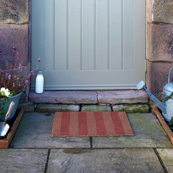 Rohožka z kokosového vlákna 40x60 cm Pink Stripe – Artsy Doormats-image-4