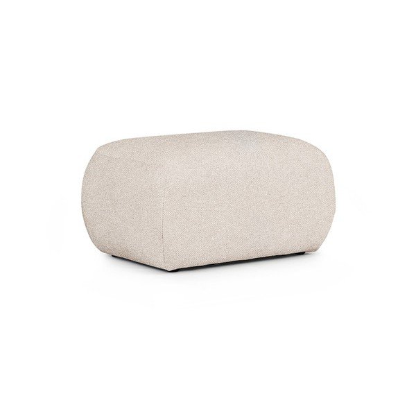 Krémová podnožka z textilie bouclé Mirel – Rodier-image-2
