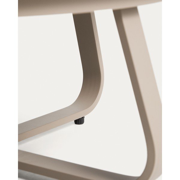 Kovový kulatý zahradní konferenční stolek ø 80 cm Tamaris – Kave Home-image-3