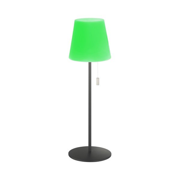 Zelená stmívatelná LED stolní lampa na dálkové ovládání (výška 38 cm) Talent – Fischer & Honsel-image-2
