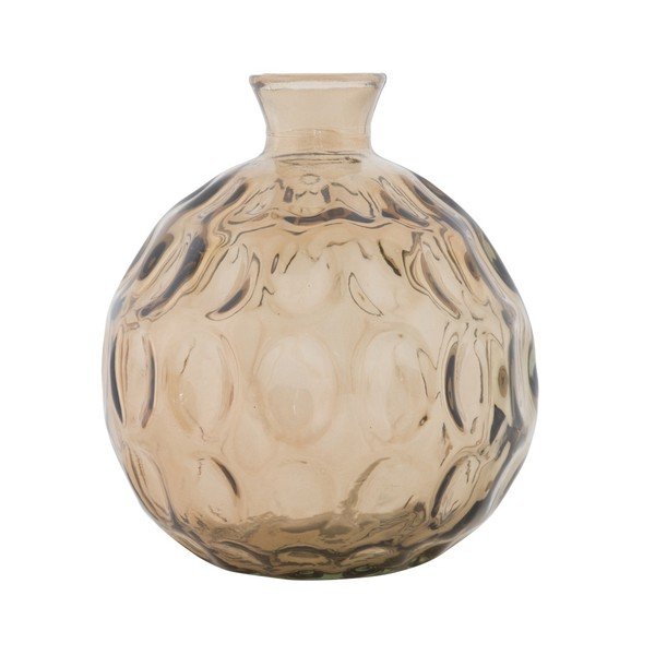 Kouřově šedá váza z recyklovaného skla Mauro Ferretti Balls, ⌀ 14 cm-image-3