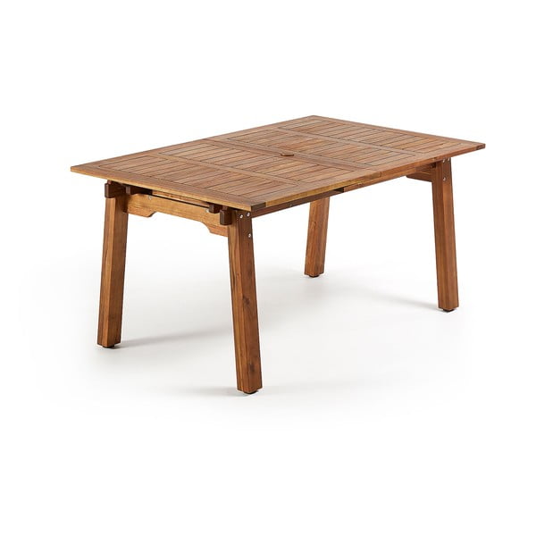 Rozkládací stůl z akáciového dřeva La Forma Hemming, 160 x 100 cm