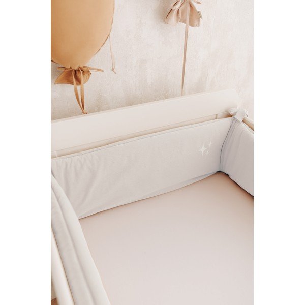 Mantinel do postýlky 180 cm Stars – Malomi Kids-image-1