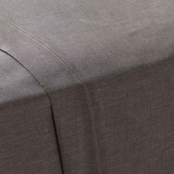 Tmavě hnědé prostěradlo 180x290 cm Actually – douceur d'intérieur-image-1