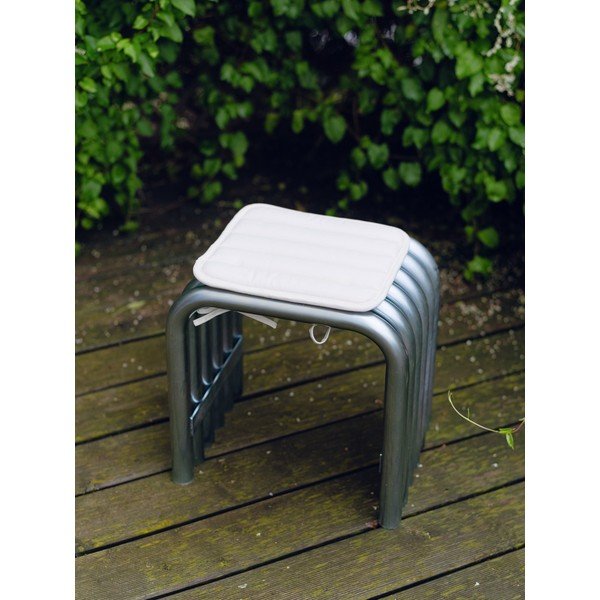 Kovová zahradní židle ve stříbrné barvě Nokk – noo.ma-image-3