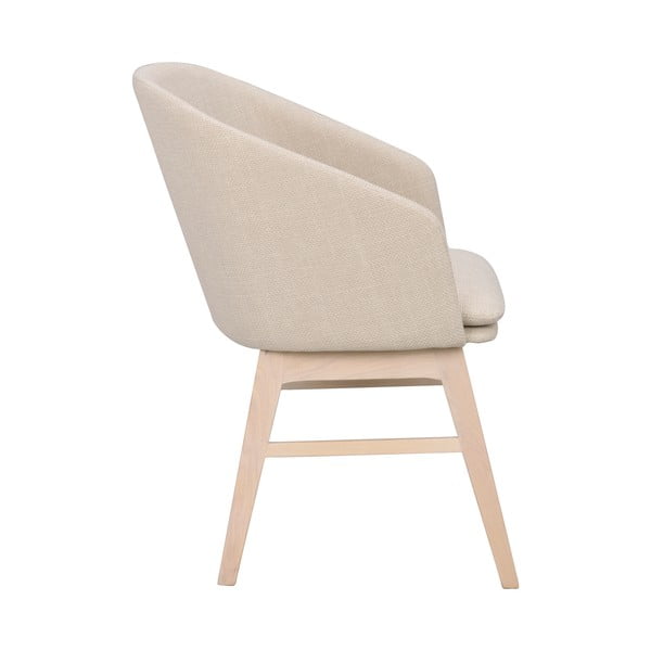 Béžová čalouněná jídelní křesla v sadě 2 ks Windham – Rowico-image-4