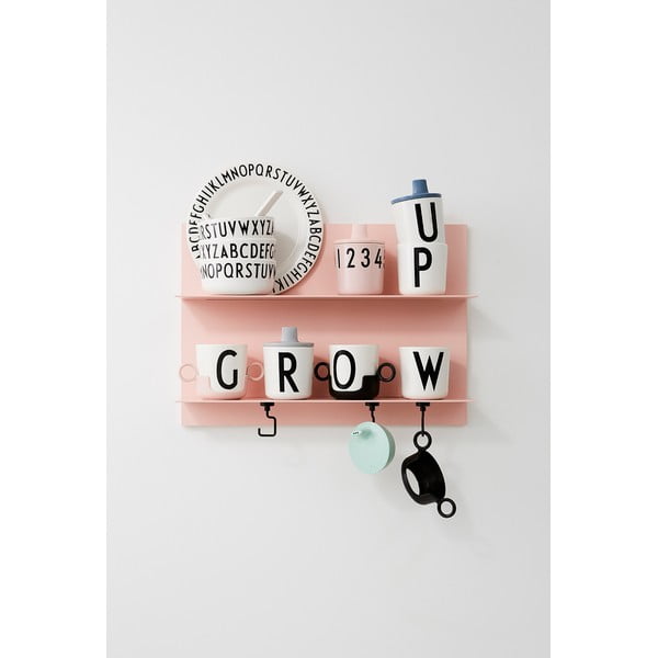 Černé víčko na hrnek Design Letters, ø 7 cm-image-3