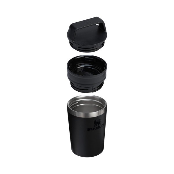 Černý termo hrnek z nerezové oceli 230 ml Café-To-Go Travel Mug Black 2.0 – Stanley-image-1
