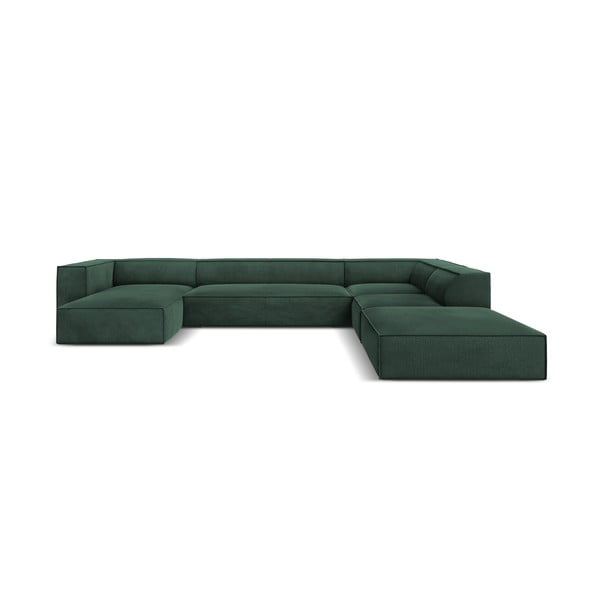 Tmavě zelená rohová pohovka (pravý roh) Madame – Windsor & Co Sofas
