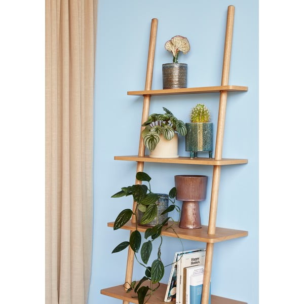 Sada 2 fialovo-hnědých keramických květináčů Hübsch Pot-image-1