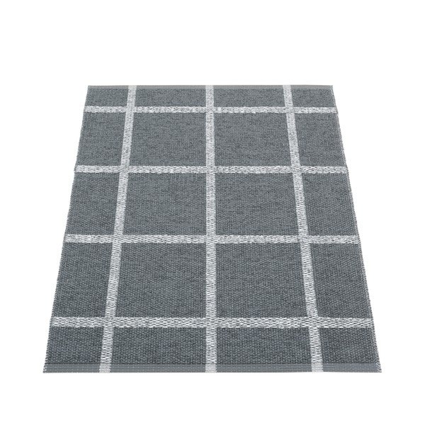 Antracitový vnitřní a venkovní koberec 70x100 cm Ada Granit – Pappelina