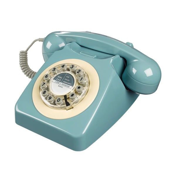 Retro funkční telefon Serie 746 French Blue