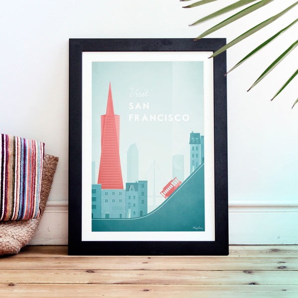 Plakát Travelposter San Francisco, 50 x 70 cm-image-1