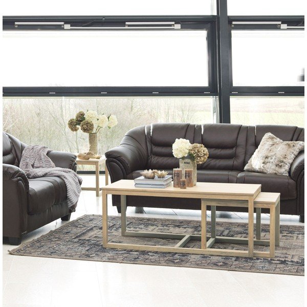 Konferenční stolky v sadě 3 ks Cornus - Actona-image-1