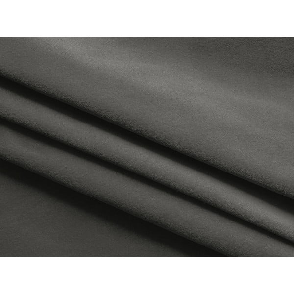 Tmavě šedá sametová podnožka Kapua – Makamii-image-3