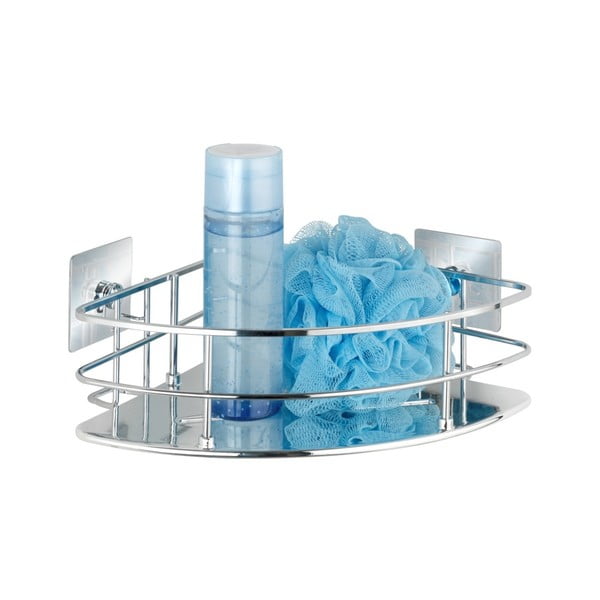 Samodržící rohová polička Wenko Quadro-image-3