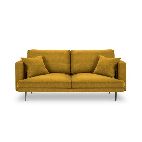 Žlutá pohovka Milo Casa Piero, 220 cm