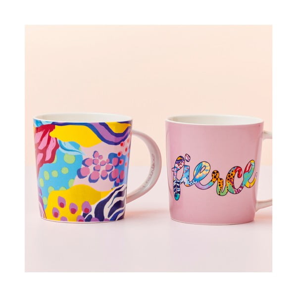 Porcelánové hrnky v sadě 2 ks 380 ml Be Fierce – Maxwell & Williams-image-1