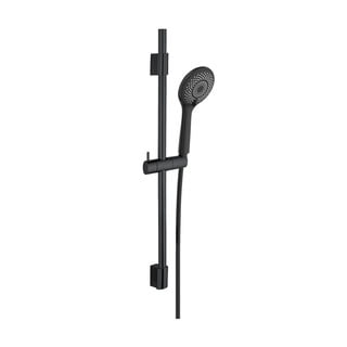 Černý sprchový set z nerezové oceli 70 cm Water Saving – Wenko