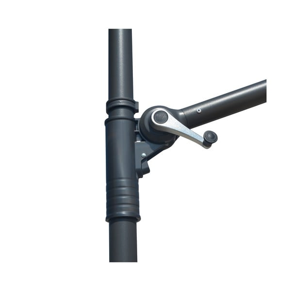 Tmavě šedý slunečník ø 300 cm Roja - Rojaplast-image-3