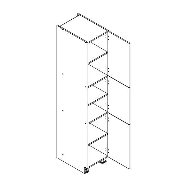 Vysoká kuchyňská potravinová skříň (šířka 40 cm) Kian – STOLKAR-image-2