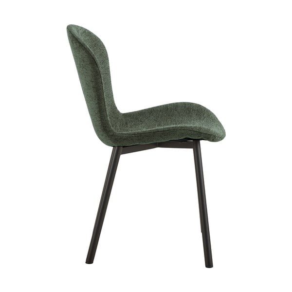 Tmavě zelená jídelní židle Esra – Actona-image-4
