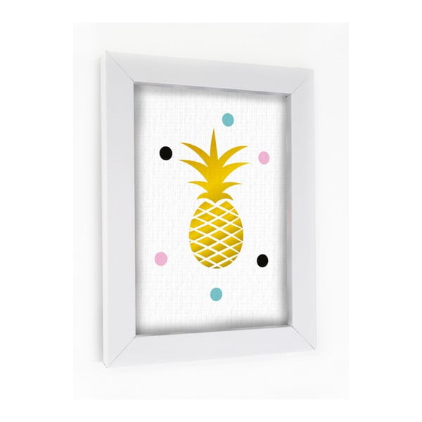 Obraz v rámu Pineapple