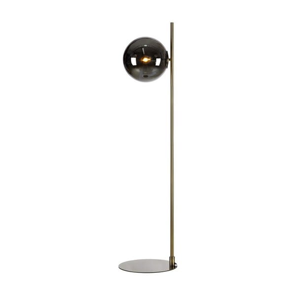 Černá stojací lampa Markslöjd Dione, výška 134,5 cm