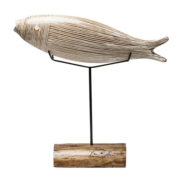 Dekorativní socha Kare Design Pesce Stripes, výška 66 cm