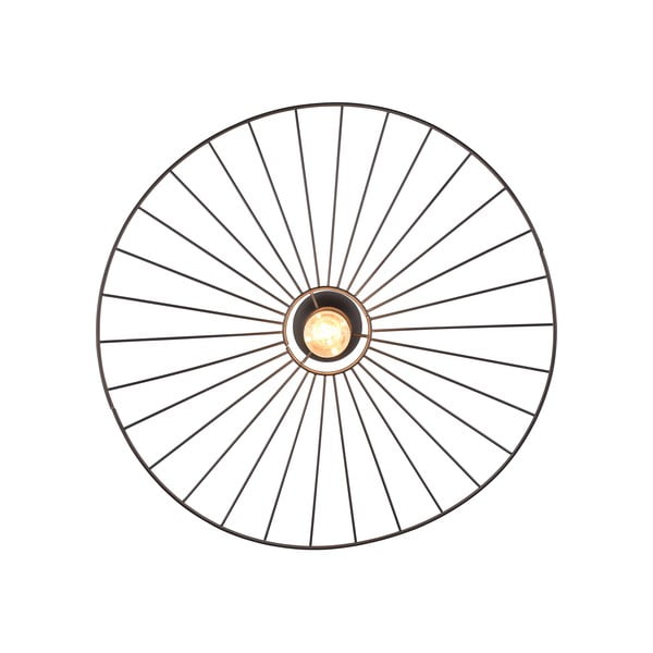 Matně černé stropní svítidlo ø 60 cm Chapeau – Reality-image-3