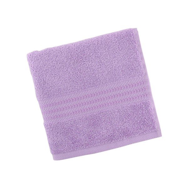 Fialový ručník z čisté bavlny Foutastic, 50 x 90 cm-image-1