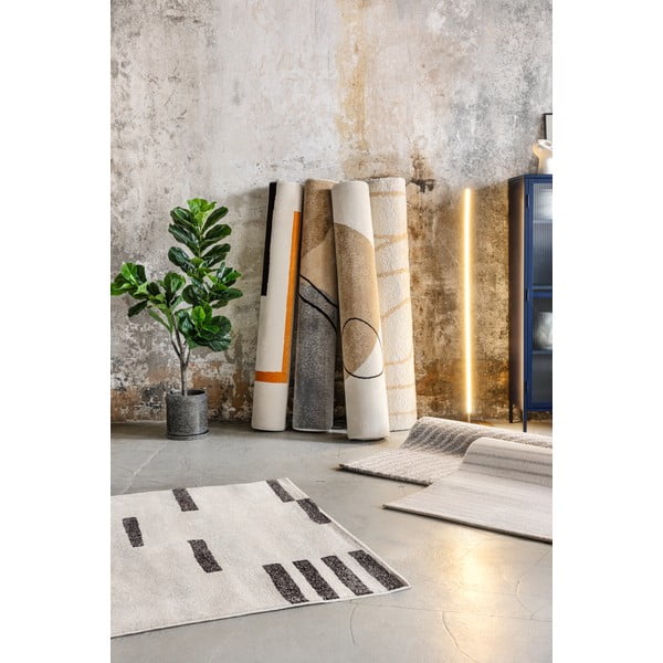 Šedý/krémový koberec 120x180 cm Mosaica – Universal-image-3