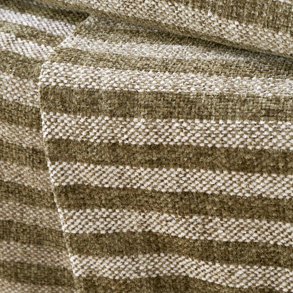 Zelená sametová deka 130x170 cm Stripe Chenille – Catherine Lansfield-image-2