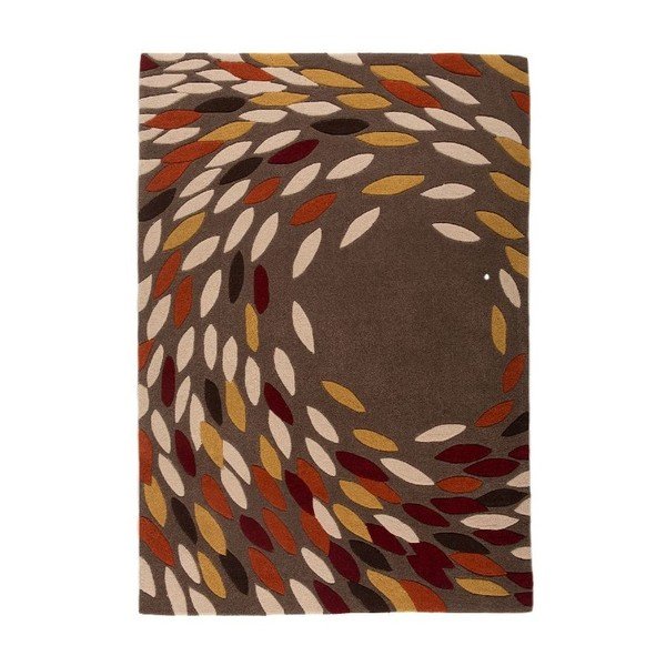 Koberec Flair Rugs Swirl Ochre/Red, 160 x 230 cm