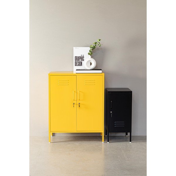 Světle modrá kovová uzamykatelná skříňka 35x76x40 cm Cambridge – Yes Everyday-image-1