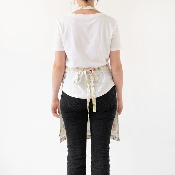Vánoční lněná zástěra Linen Tales Daily Apron Merry, 80 x 55 cm-image-2