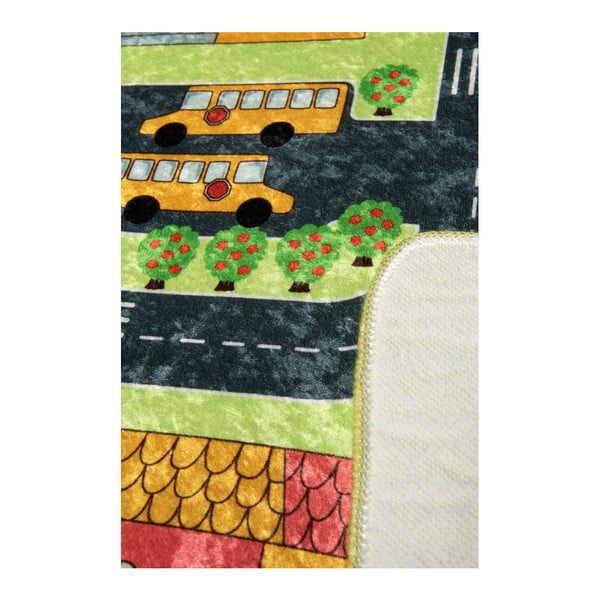 Dětský koberec Green Small Town, 200 x 290 cm-image-2