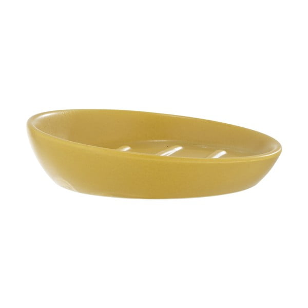 Žlutá keramická mýdlenka Badi – Wenko