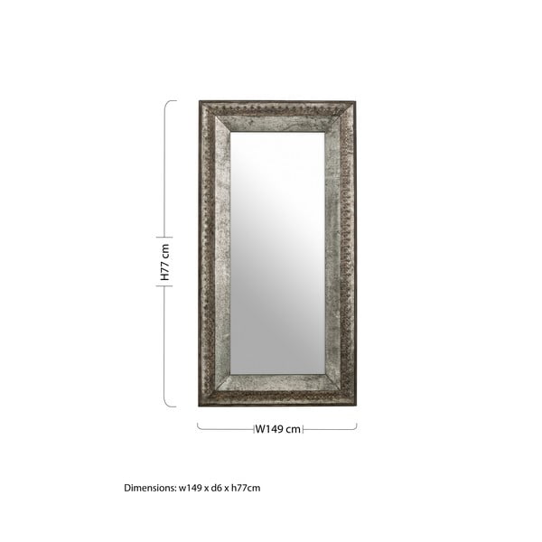 Nástěnné zrcadlo 77x149 cm Elementary – Premier Housewares-image-3