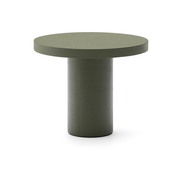 Betonový kulatý zahradní jídelní stůl ø 90 cm Aiguablava – Kave Home