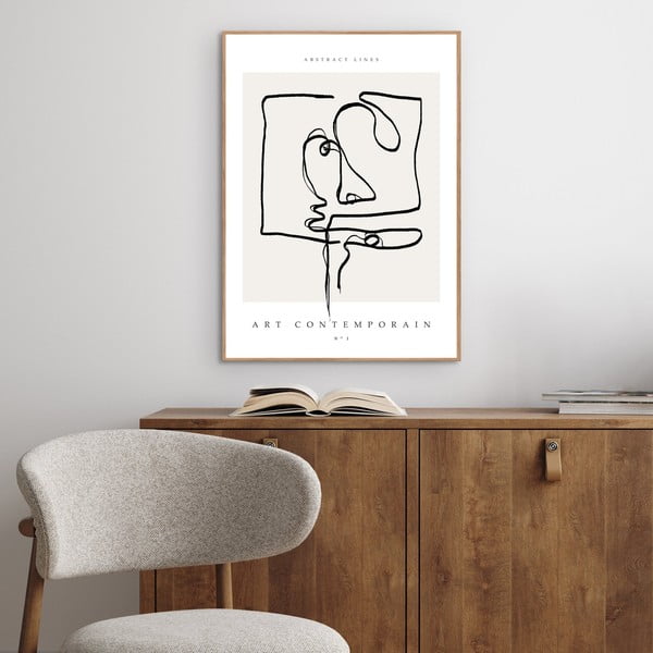 Obraz 70x100 cm Art Contemporain – Malerifabrikken-image-1