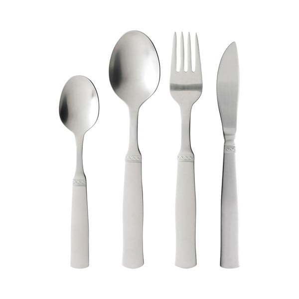 Nerezový příbor ve stříbrné barvě 16 ks Ranka – Gense