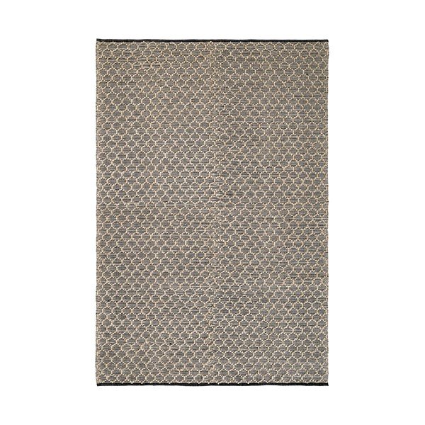 Černý/v přírodní barvě vnitřní a venkovní koberec 200x300 cm Dhawan – Bizzotto