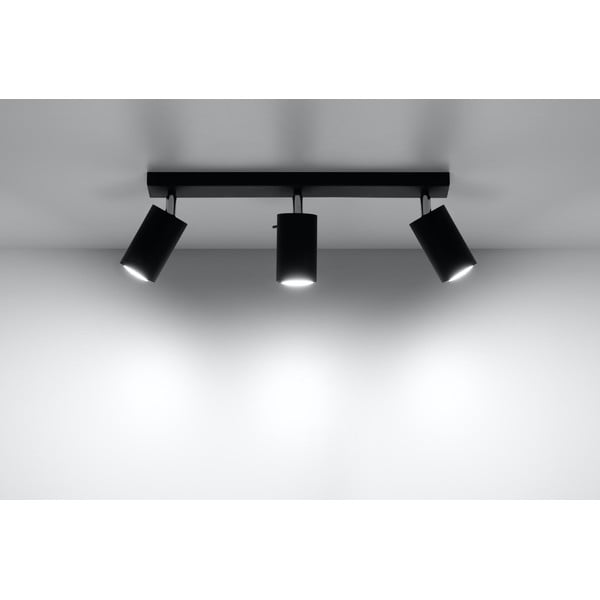 Černé stropní světlo Sollux Etna-image-3